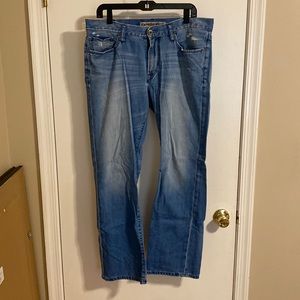 Express Kingston Classic Fit Boot Cut Mens Denim Jeans Size 34x32